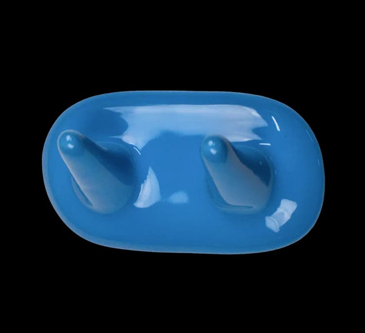 Imagen de gancho doble de pegar principal